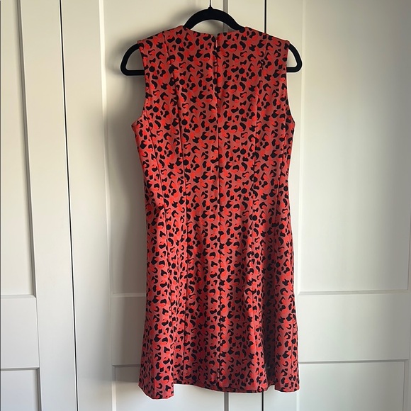J.Lindeberg Jasmin Golf | Faded Rose Animal Print Dress | L - Picture 3 of 4